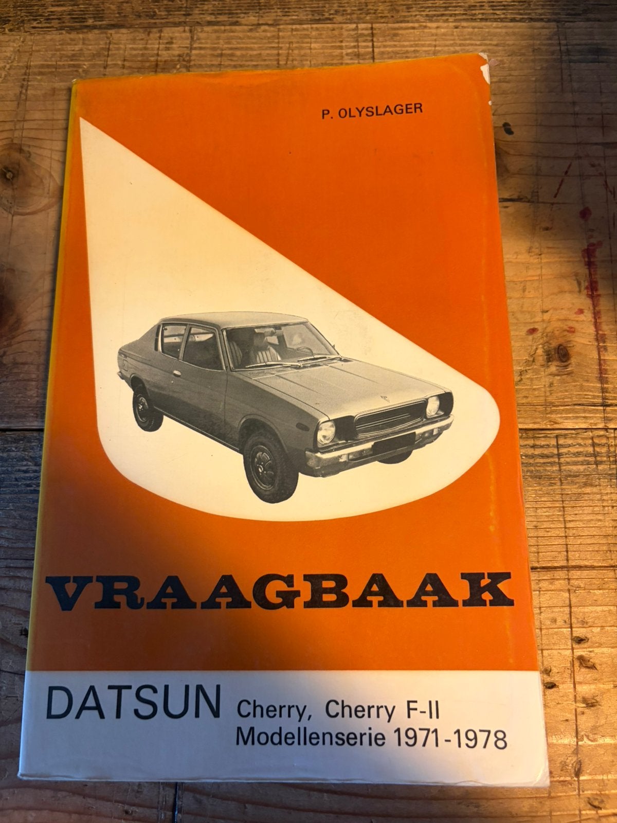 VRAAGBAAK DATSUN Cherry, Cherry F-Il Modellenserie 1971-1978, Ophalen