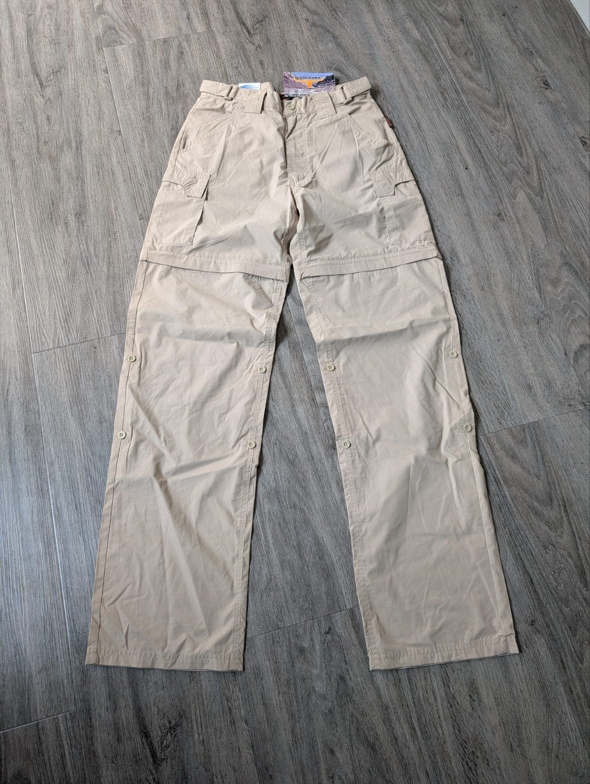 Longhorn afritsbroek - Nieuw met kaartjes, Kleding | Heren, Maat 48/50 (M), Beige, Nieuw, Ophalen of Verzenden