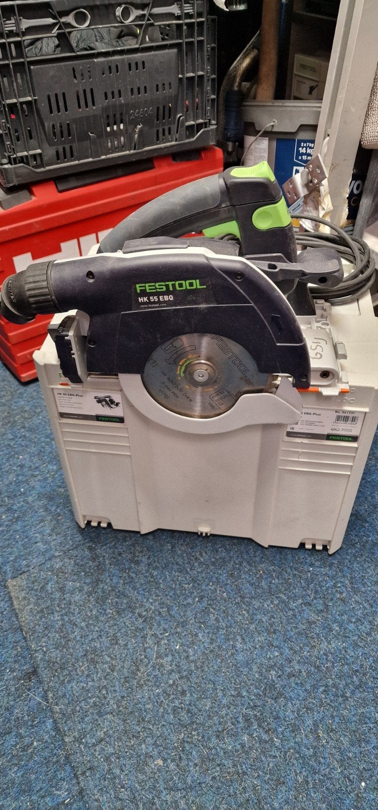 festool HK 55 ebq, Doe-het-zelf en Verbouw, Ophalen, Zo goed als nieuw