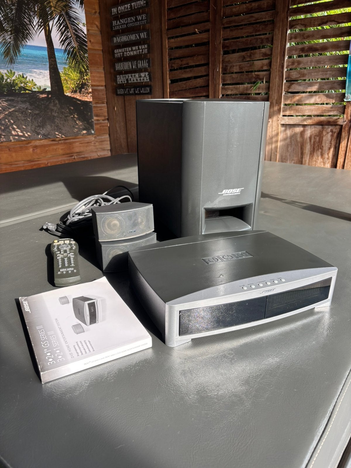 Bose 123 Home Cinema Set, Ophalen, Zo goed als nieuw, Overige merken, Dvd-speler