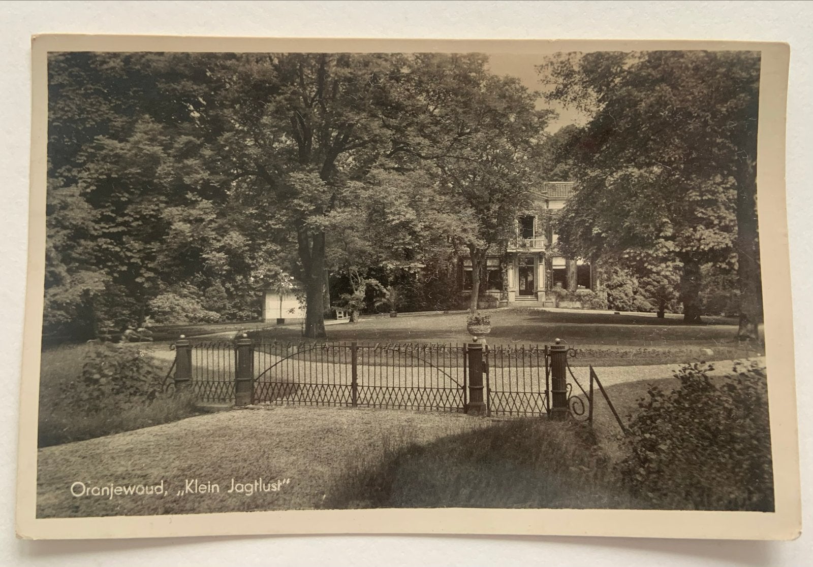 Oranjewoud, "Klein Jagtlust" Heerenveen, Verzenden, Voor 1920, Gelopen, Friesland