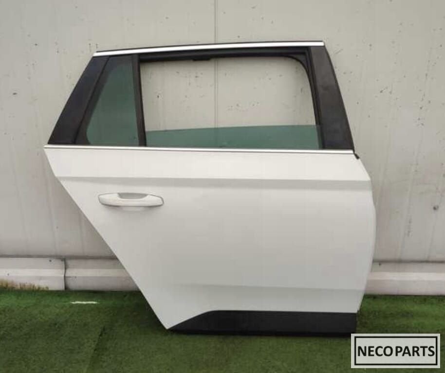 SKODA SUPERB 3V9 SCOUT PORTIER DEUR KLEUR LS9R ORIGINEEL, Gebruikt, -, Ophalen of Verzenden, -