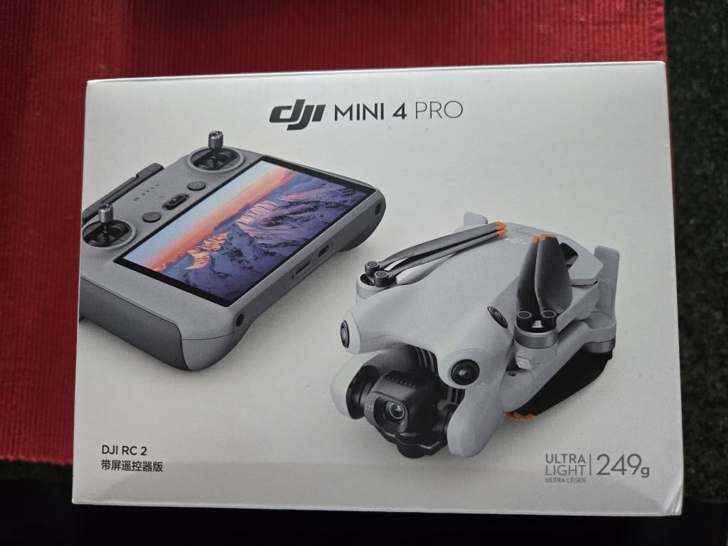 DJI mini 4 Pro, Audio, Tv en Foto, Drones, Return to Home, 30 tot 45 minuten, Cameradrone, Ophalen of Verzenden