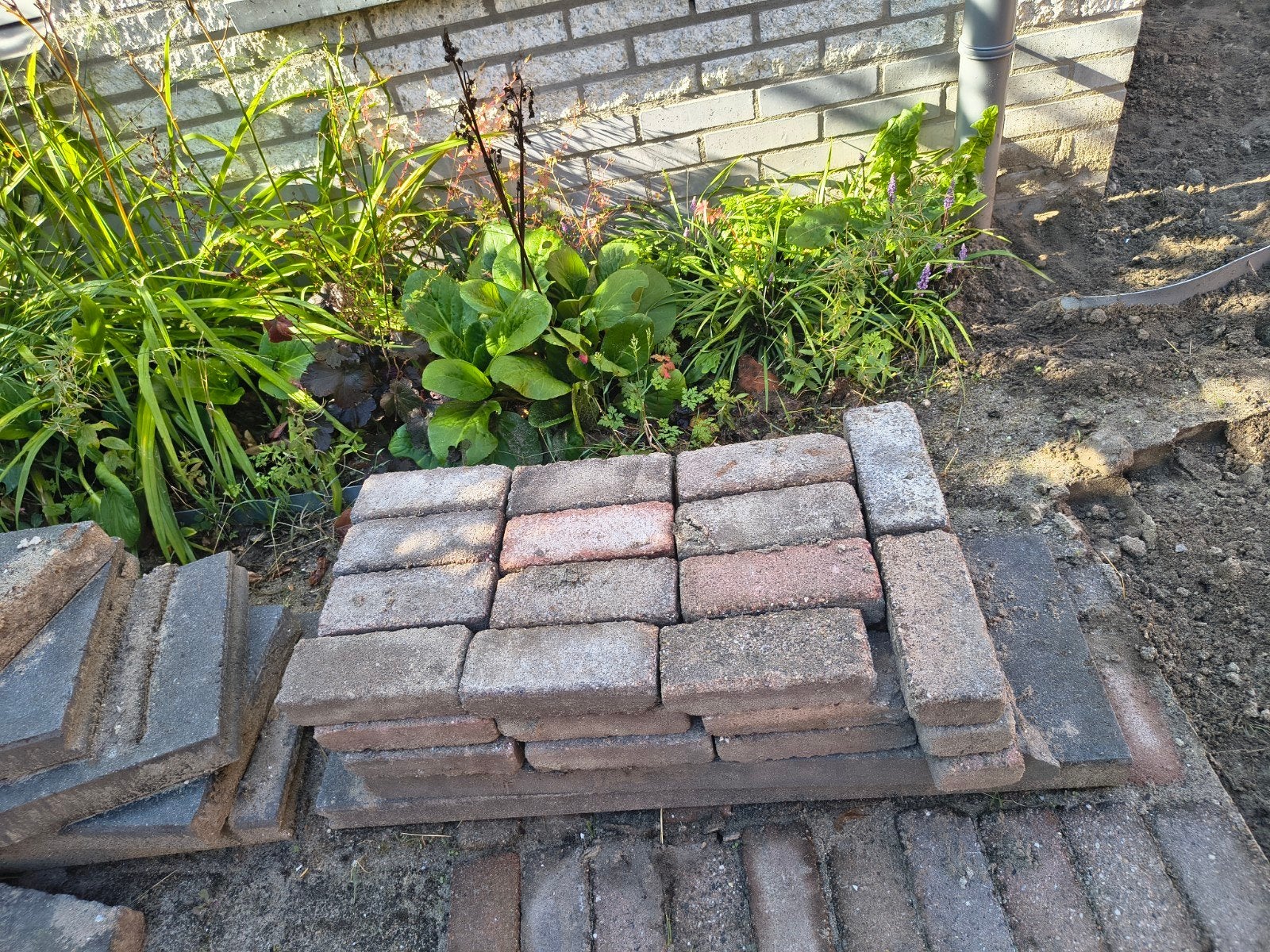 gratis klinkers / bakstenen, Ophalen, Gebruikt, Hout