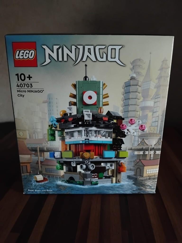 LEGO 40703 Micro NINJAGO City – Het Hart van NINJAGO Nieuw!, Lego, Nieuw, Ophalen of Verzenden, Ongeopend/sealed