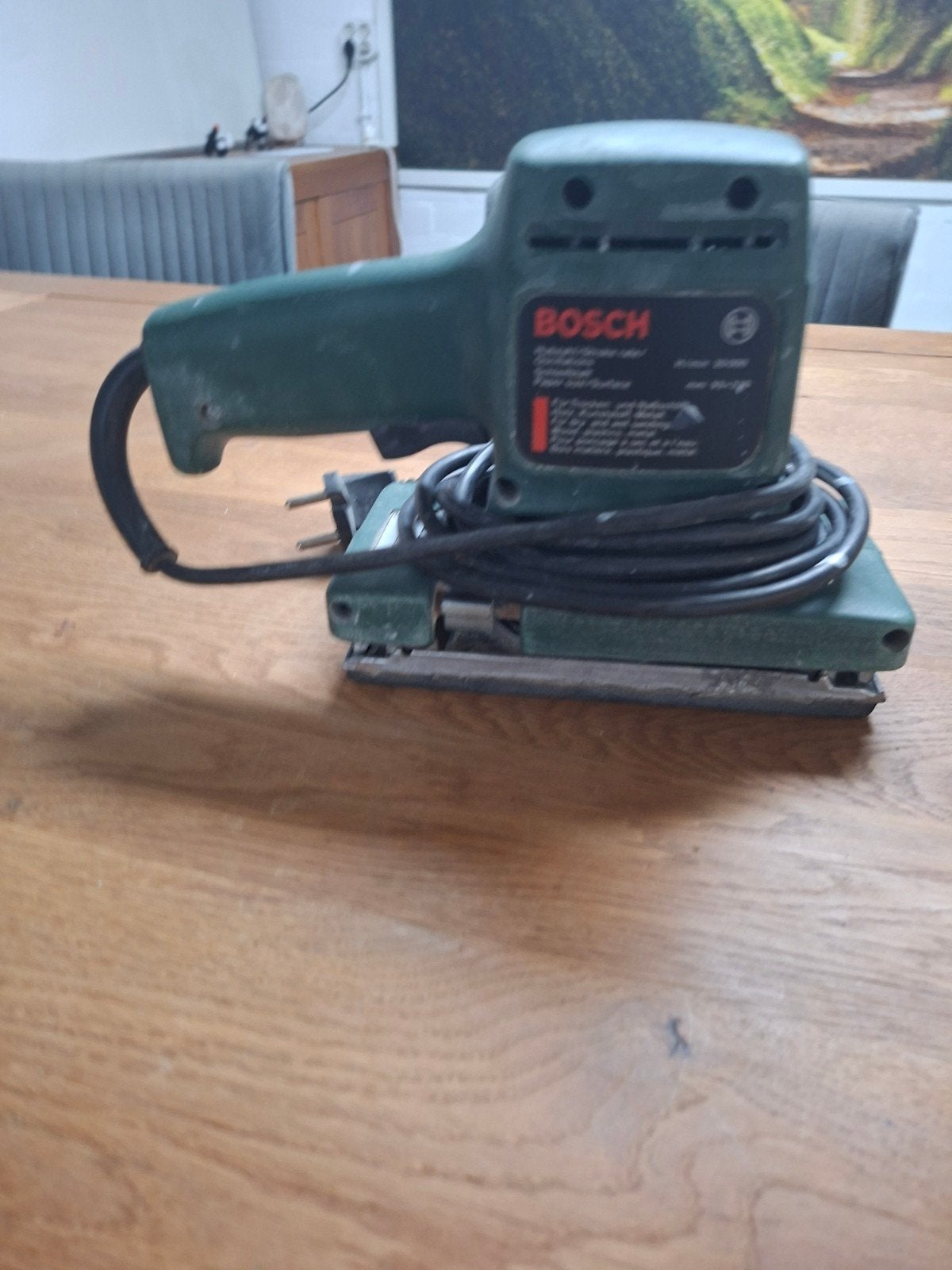 Bosch PSS 230 vlakschuurmachine 150W, Ophalen, Gebruikt, Minder dan 600 watt, Vlakschuurmachine