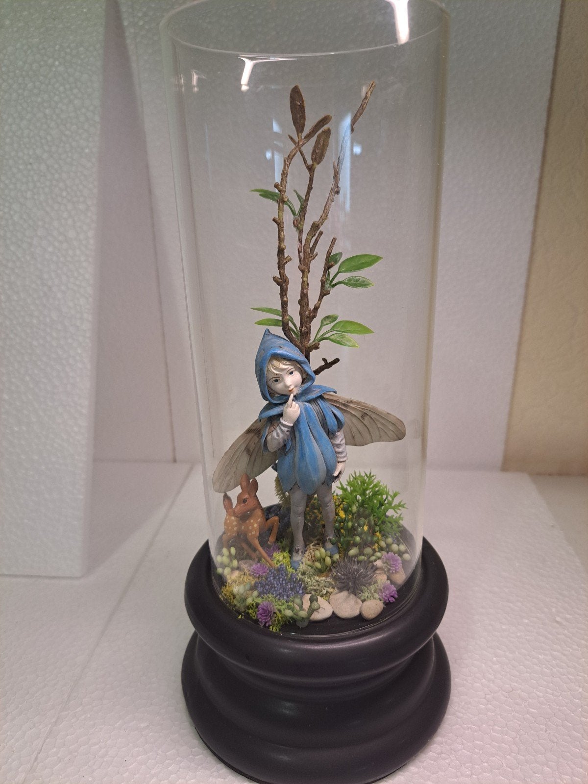 glasstolp flowerfairie, Ophalen of Verzenden