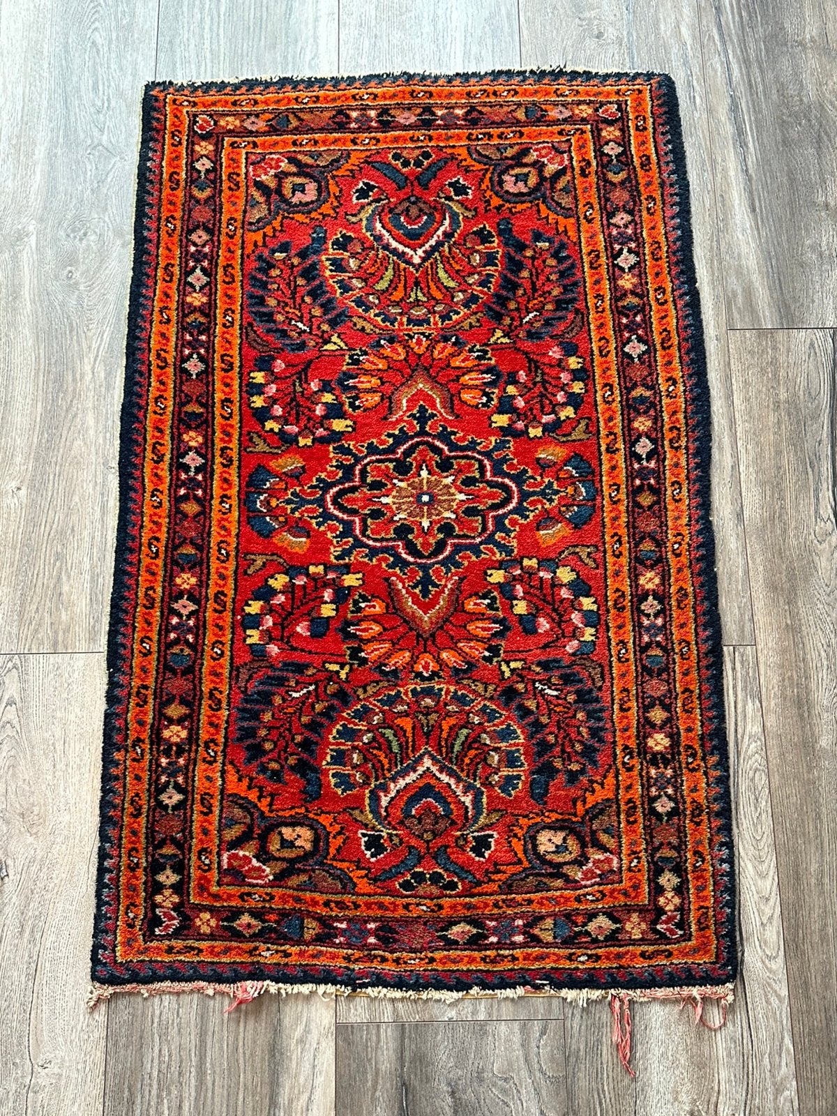 antieke mooie Perzisch tapijt, Antiek en Kunst, Antiek | Kleden en Textiel, Ophalen of Verzenden
