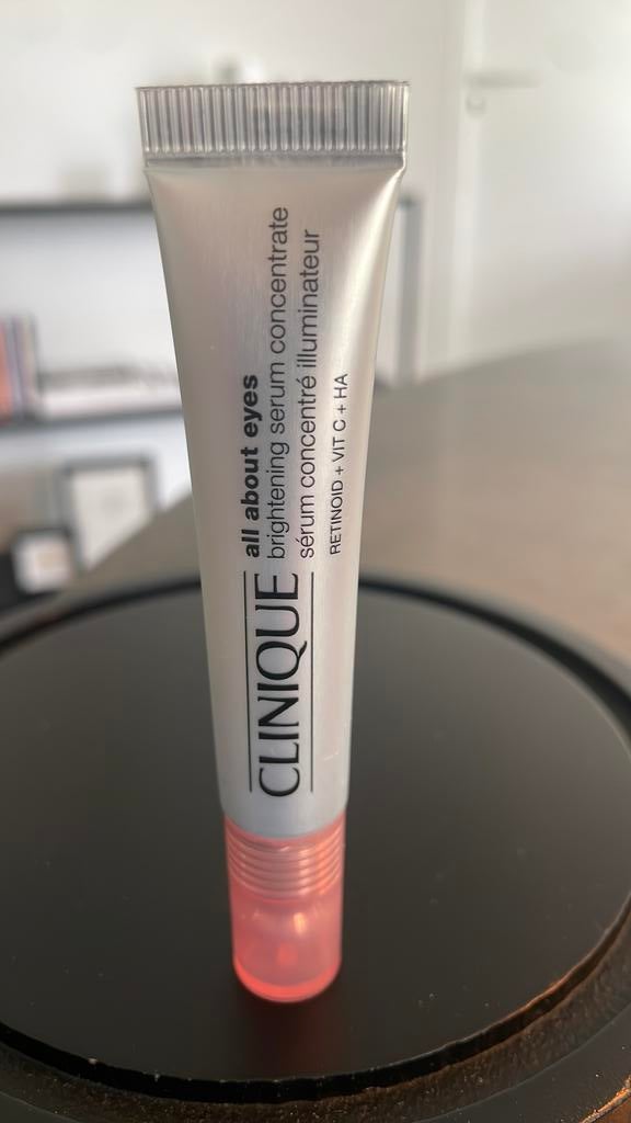 Clinique all about eyes serum 15 ml, Sieraden, Tassen en Uiterlijk, Uiterlijk | Gezichtsverzorging, Ophalen of Verzenden, Zo goed als nieuw