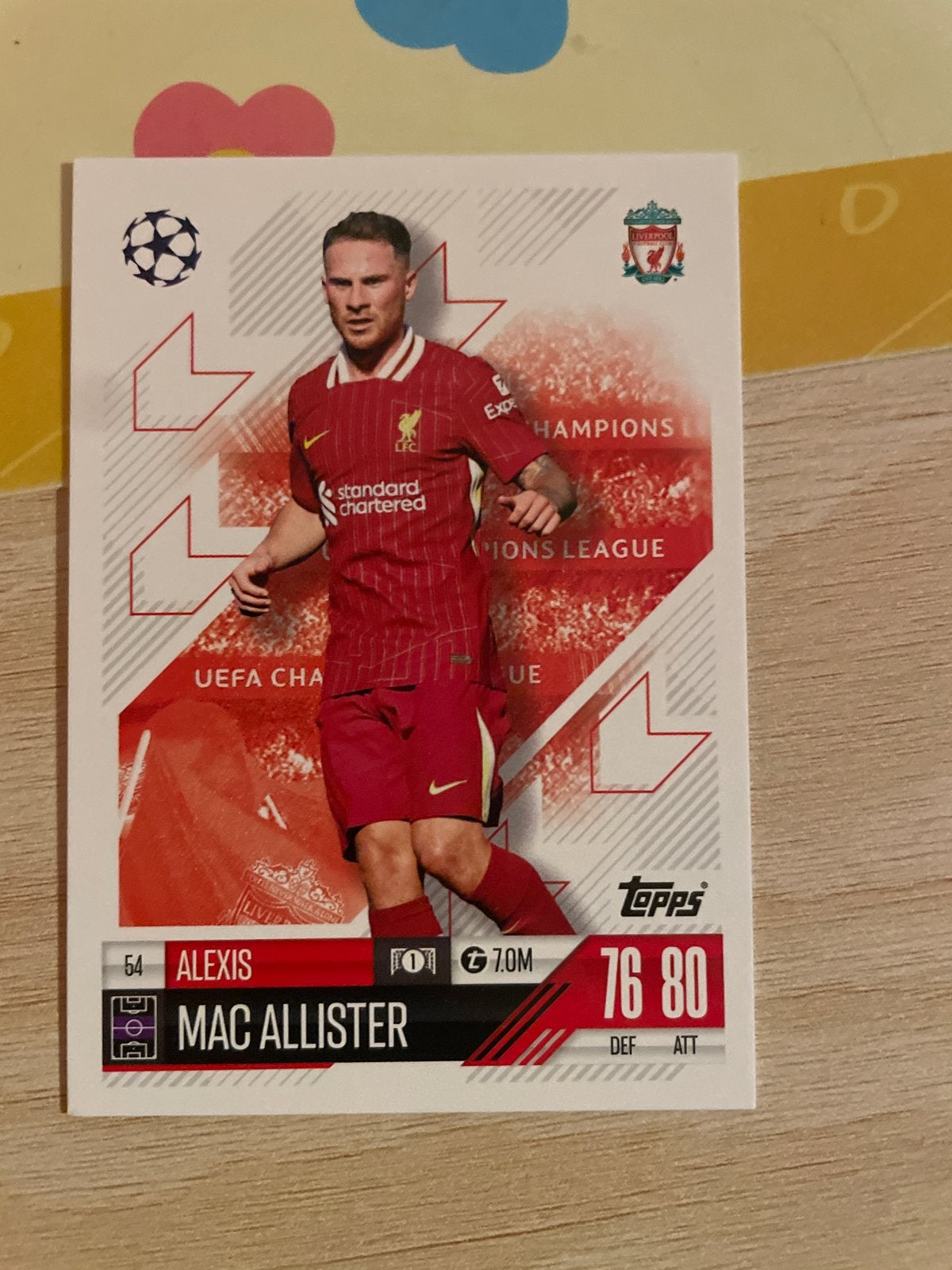 Alexis Mac Allister Topps Match Attax Liverpool FC, Verzamelen, Ophalen of Verzenden, Zo goed als nieuw, Buitenlandse clubs, Spelerskaart