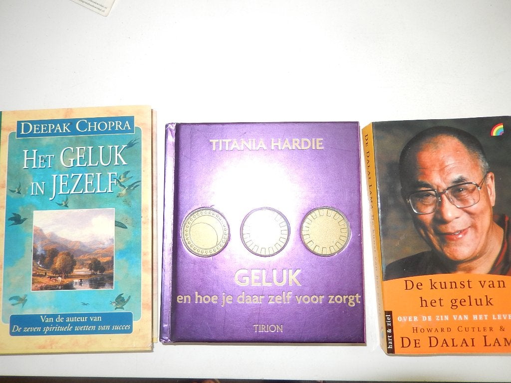 Geluk in Jezelf Chopra Kunst vh Geluk Dalai Lama GELUK Hardi, Spiritualiteit algemeen, Ophalen of Verzenden, Zo goed als nieuw