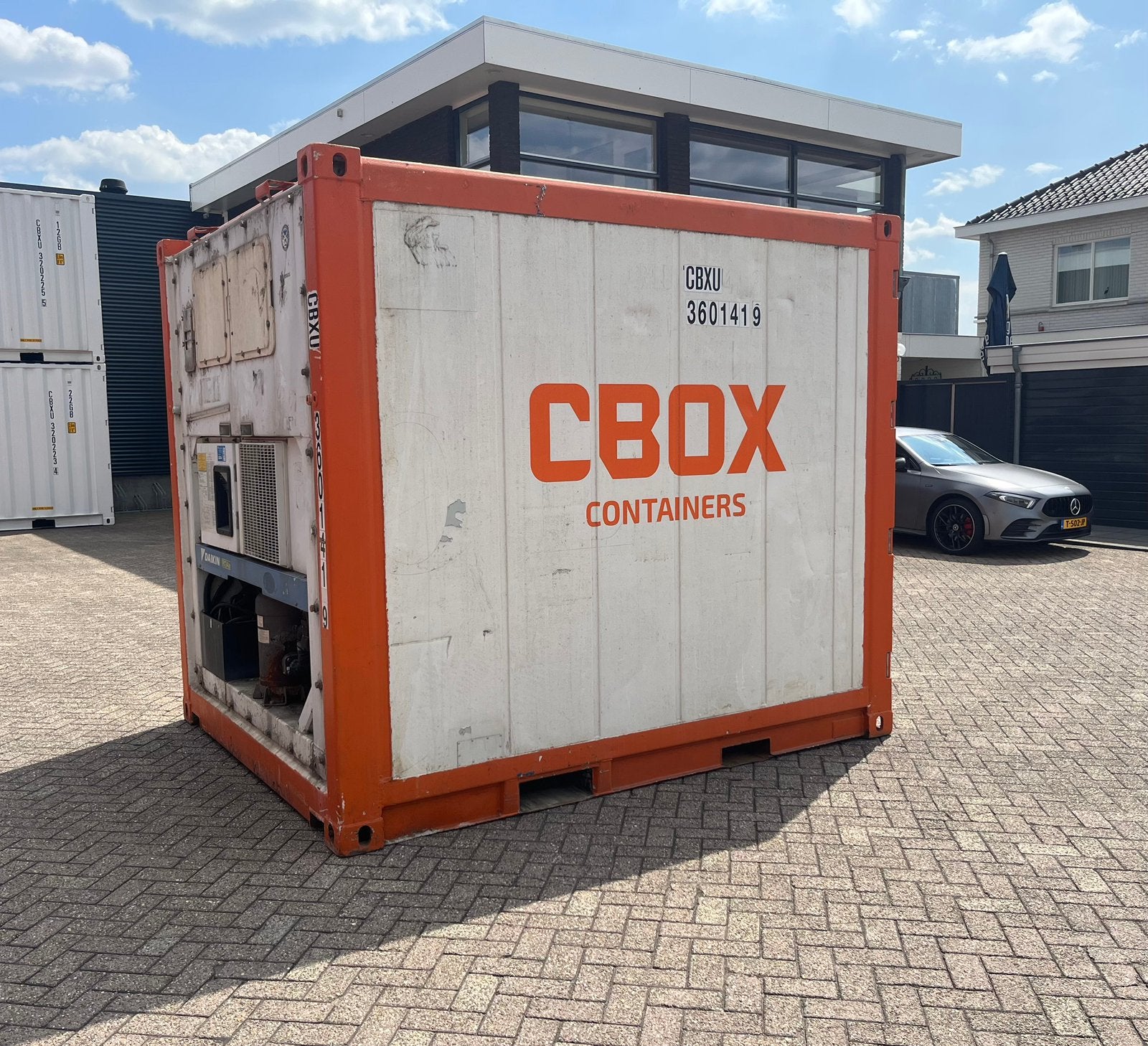 CBOX Koelcontainer 3x2,5x2,6m (LxBxH) - Daikin R134a, Ophalen