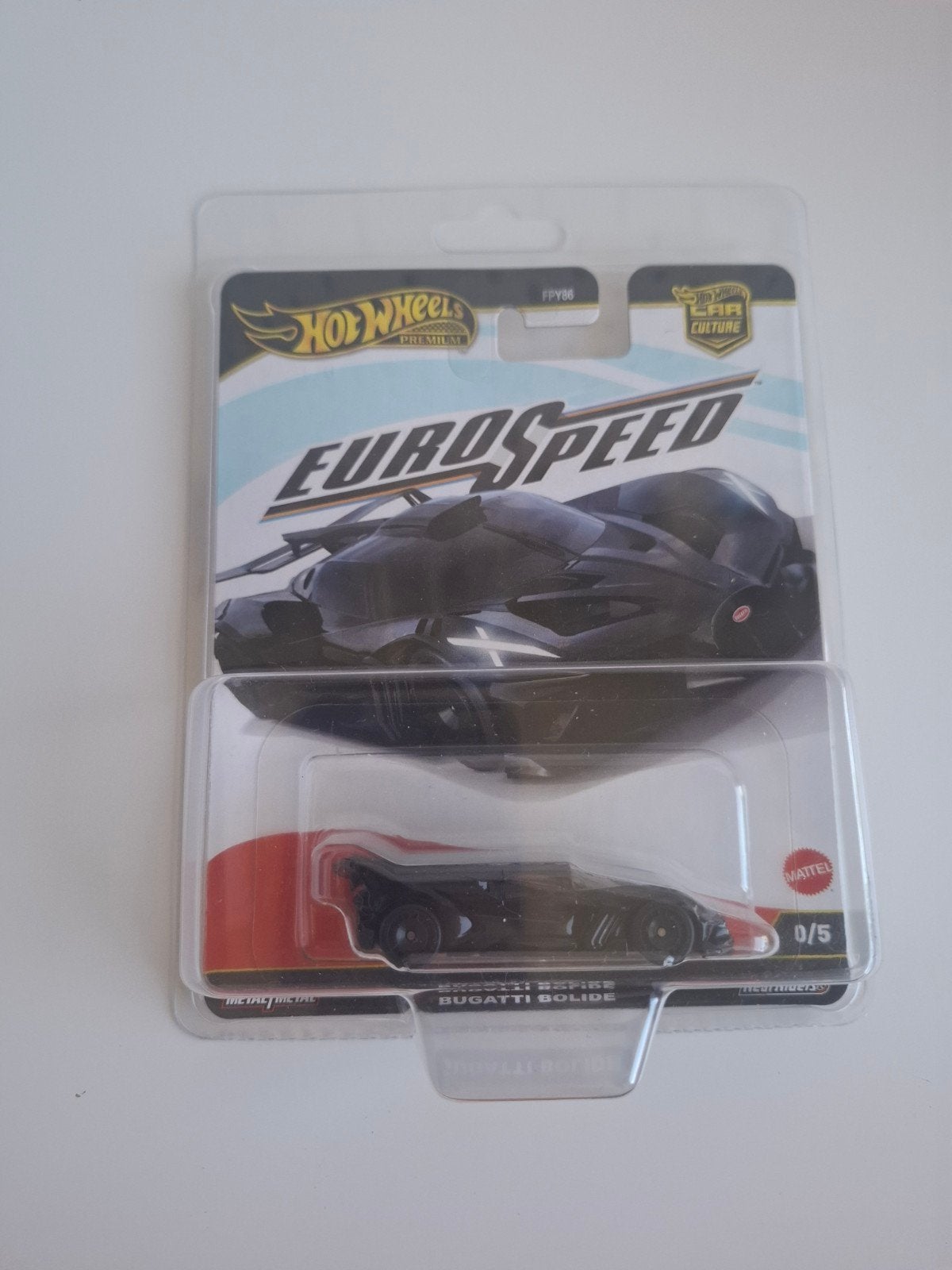 Hot Wheels Premium Eurospeed Bugatti Chase, Verzenden, Nieuw, Auto