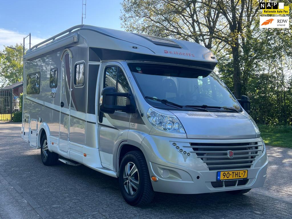 Dethleffs T 6700 EIGHTY K0GI0G0ADTC054 BJ2012 EERSTE EIGENAA, Caravans en Kamperen, Campers, Startonderbreker, Standkachel, Luifel