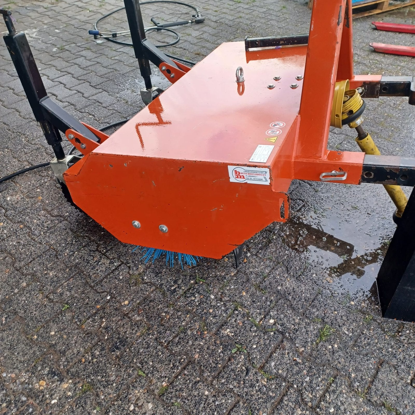 Veegmachine Hekamp 125 - Bouwjaar 2003, Ophalen
