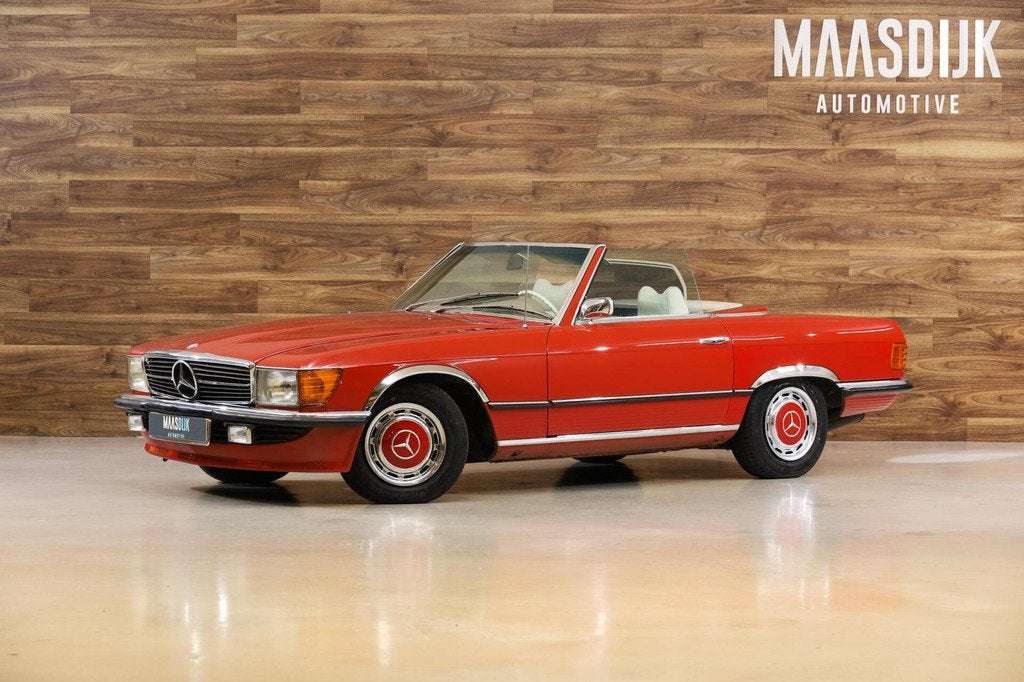 Mercedes SL-450 Roadster|EU car|Hardtop|Leder|Pioneer|, Auto's, Automaat, Achterwielaandrijving, 1610 kg, 8 cilinders