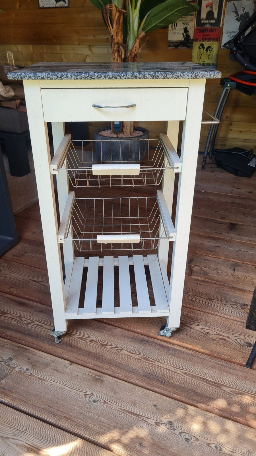 Keuken/bbq bijzet, Ophalen, Overige typen, Meerkleurig, Natuurlijk materiaal
