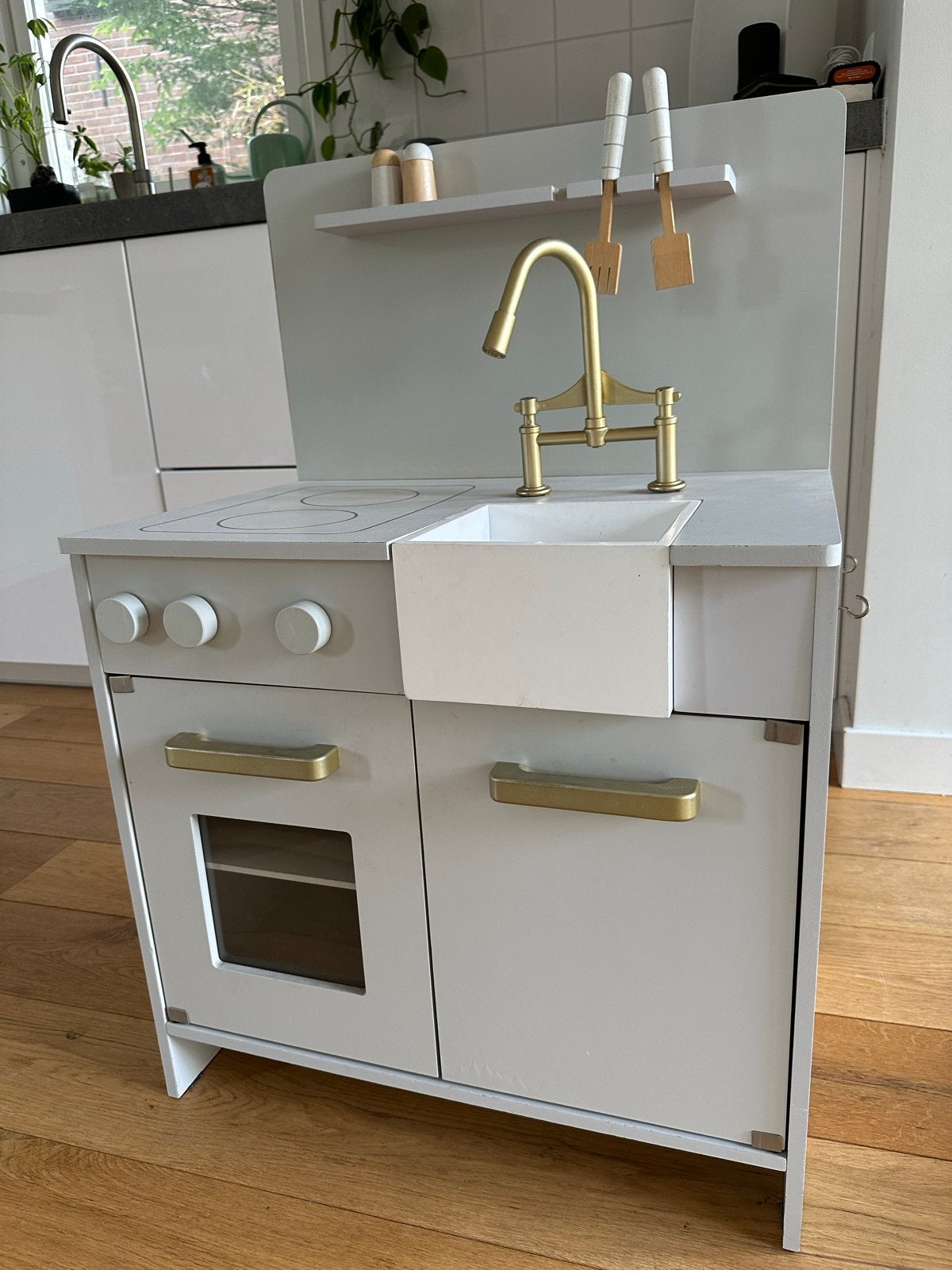 Houten keukentje Petit Amelie, Ophalen, Gebruikt, Hout, Speelkeuken