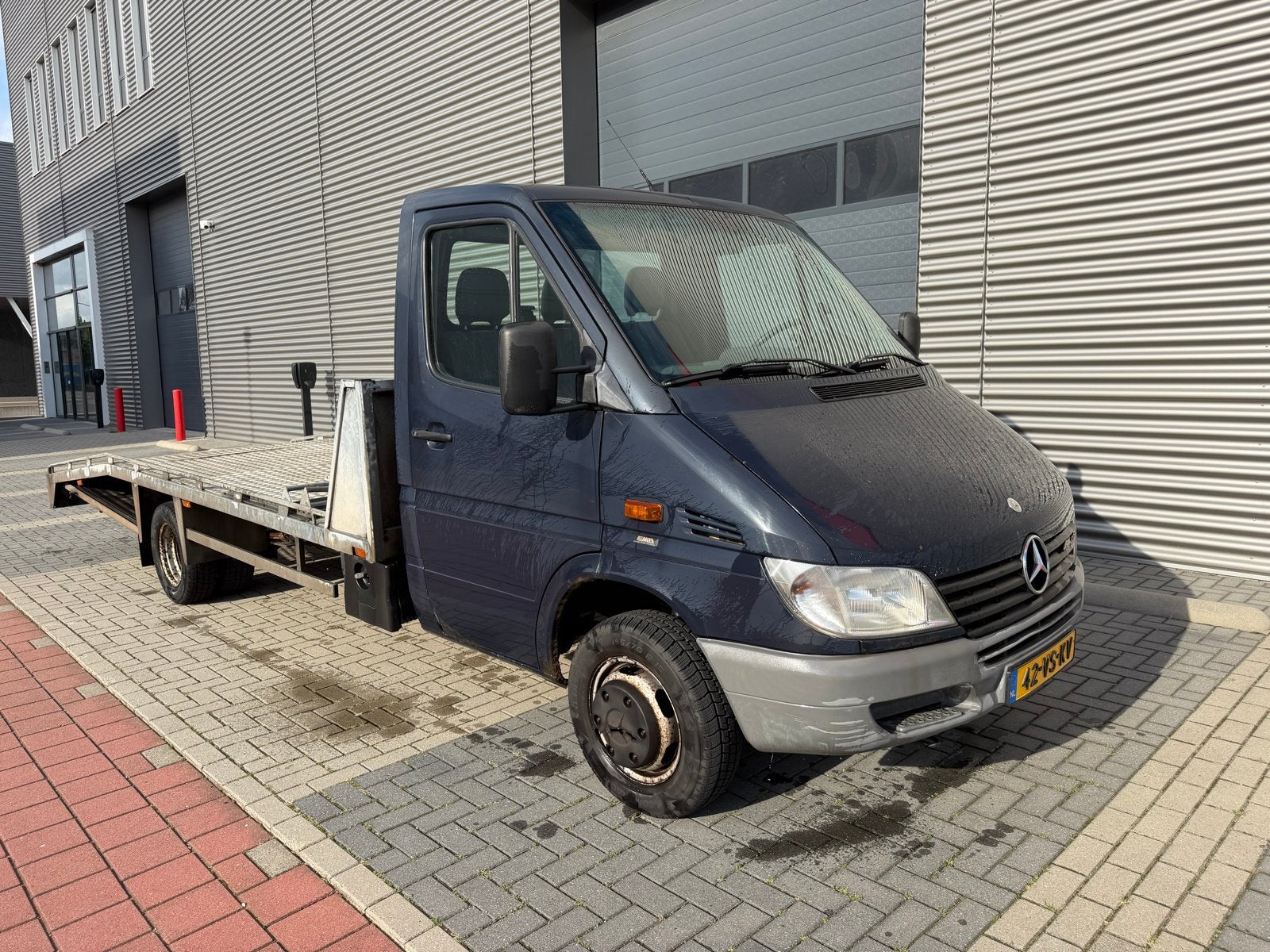 MB Sprinter 416 Cdi Oprijwagen Electrische lier Airco ex btw, Bedrijf, Diesel, 2320 kg, 2148 cc