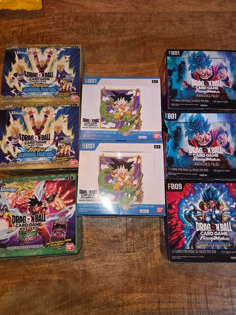 Dragon Ball kaarten bulk!, Ophalen of Verzenden