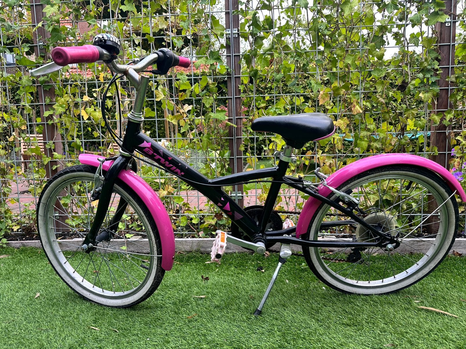 Meisjes fiets 20 inch, Fietsen en Brommers, Ophalen, Gebruikt, Velgrem, Versnellingen