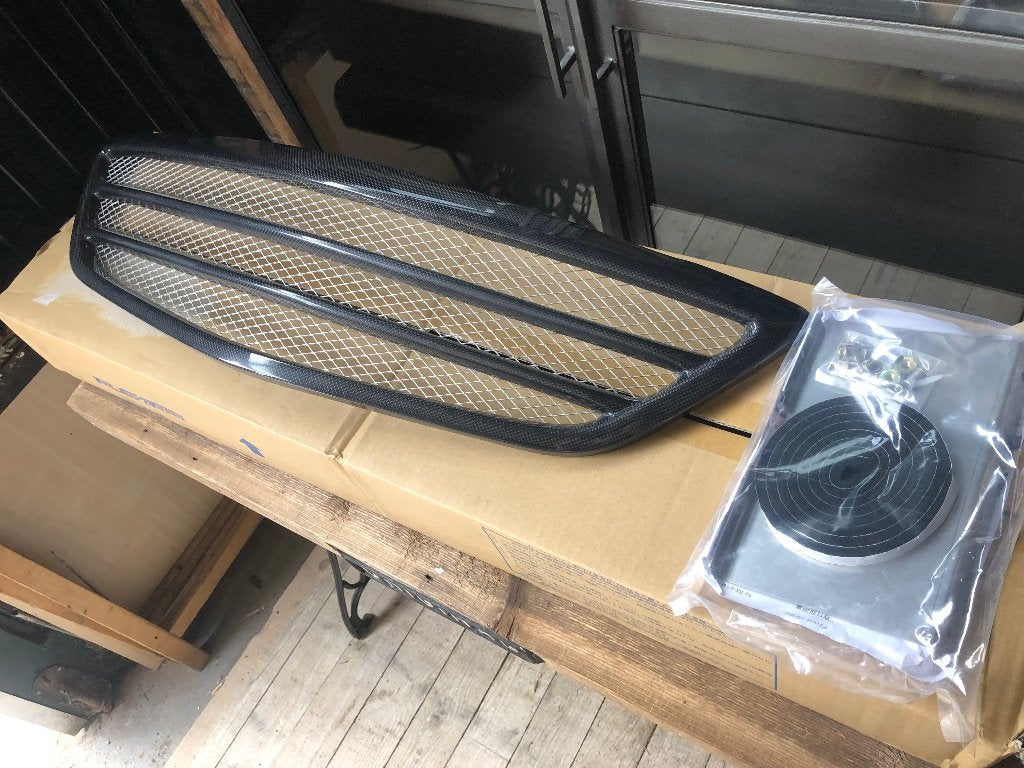 RE-Amemiya FRP Carbon grille - Mazda RX8 RX-8, Ophalen of Verzenden