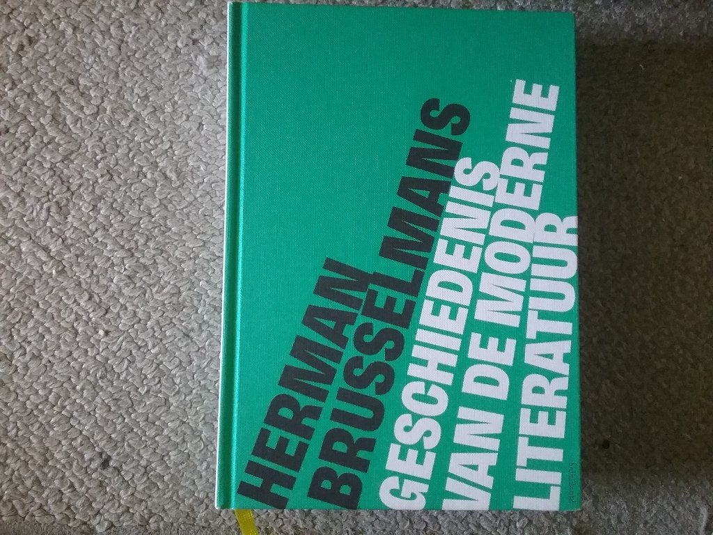 Herman Brusselmans / Geschiedenis moderne literatuur (2021), Boeken, Ophalen of Verzenden, Zo goed als nieuw, België