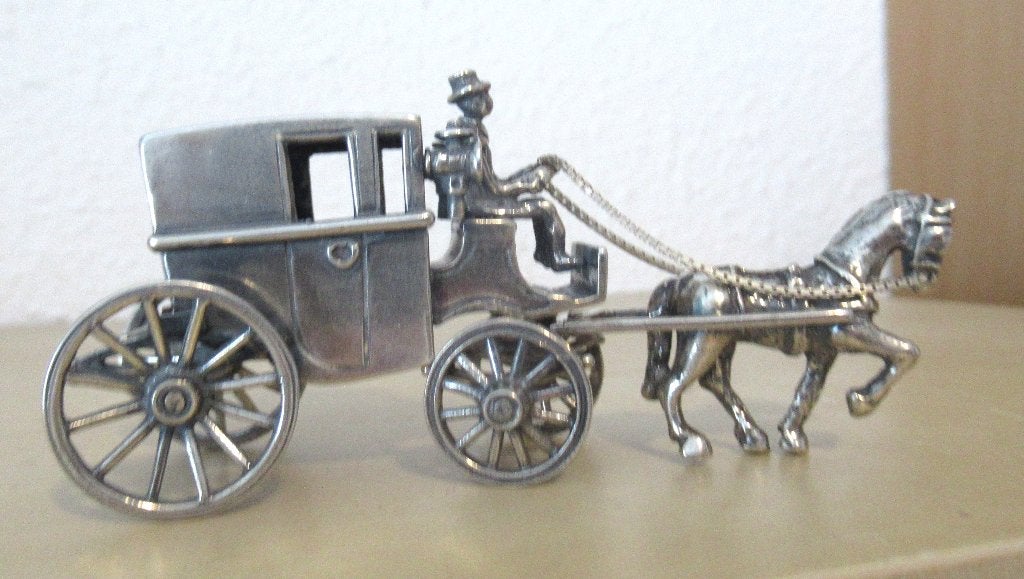 Zilveren Koets, Ophalen of Verzenden, Zilver