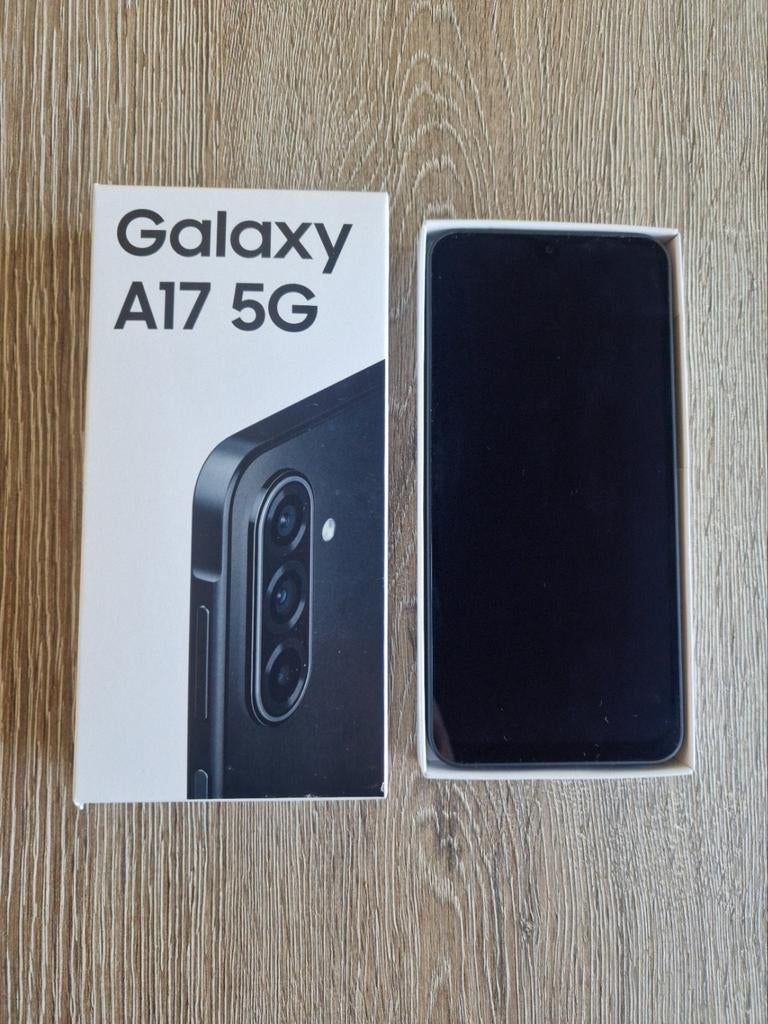 Samsung Galaxy A17 5G 128GB Zwart – Nieuwstaat, Samsung, Overige typen, Nieuw, Ophalen of Verzenden