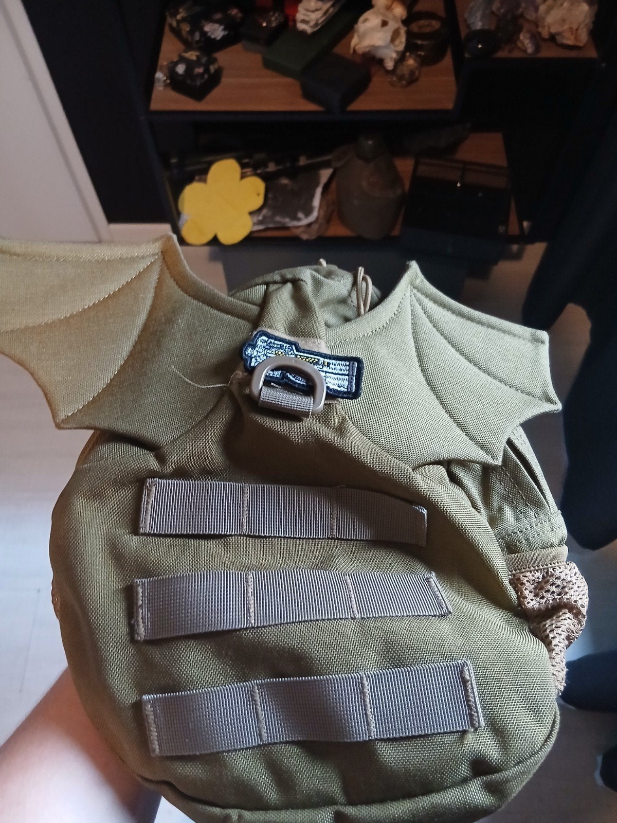 Leuke kleine airsoft tas met vleugels, Ophalen, Gebruikt
