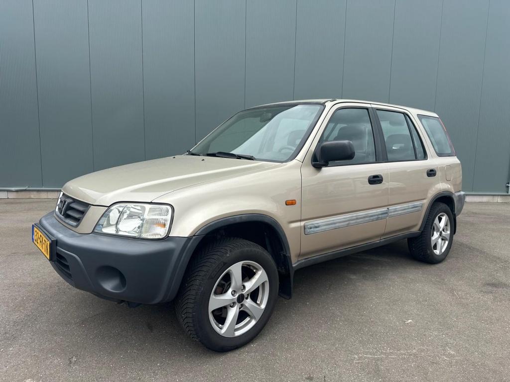 Honda CR-V 2.0i-16V LS AIRCO | NAP ! (bj 2000, automaat), Auto's, Automaat, Honda, Beige, Bedrijf