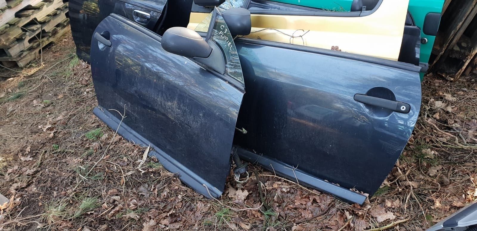 CITROËN C3 PLURIEL PORTIEREN BJ 2005, Gebruikt, -, Deur, -