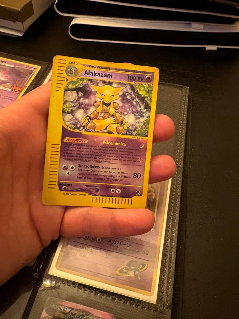 Alakazam expedition reverse holo, Ophalen of Verzenden, Zo goed als nieuw, Meerdere kaarten, Foil
