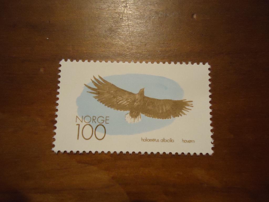 Vogel zee arend Noorwegen 1970, mi. 605 postfris/ongebruikt, Ophalen of Verzenden, Postfris, Dier of Natuur