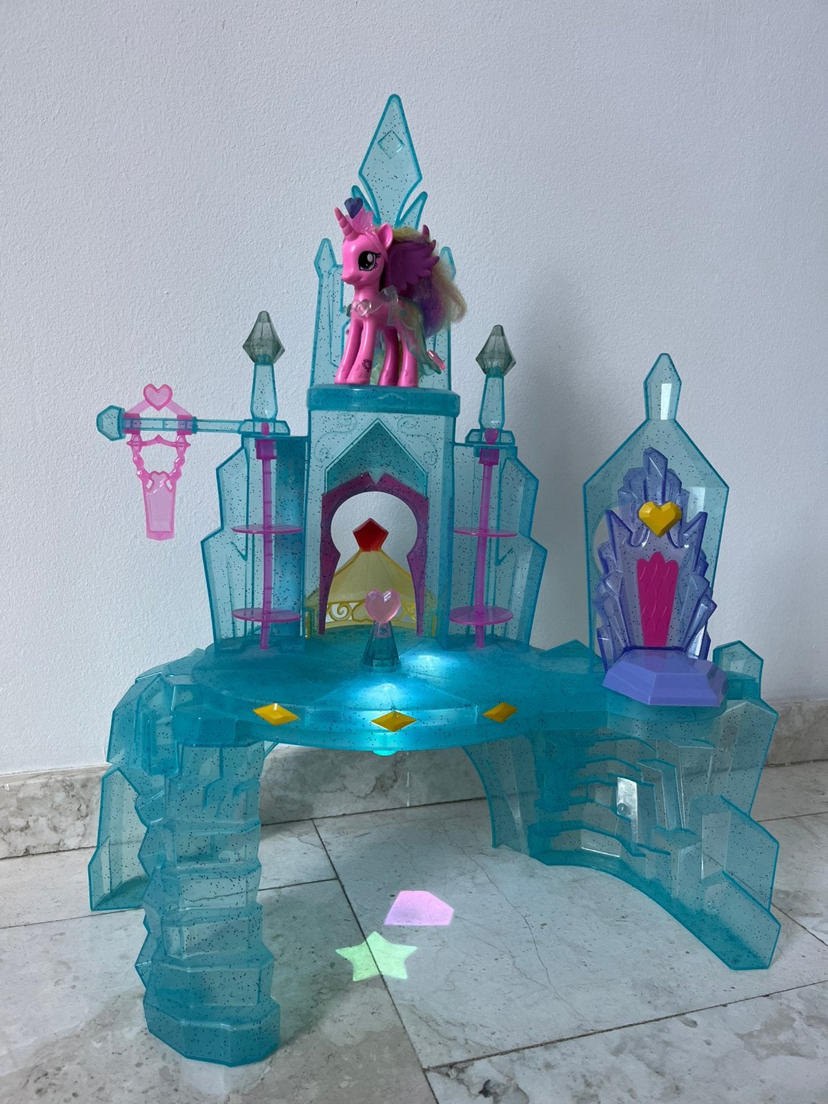 My little pony kasteel prinses Cadance, Kinderen en Baby's, Ophalen, Gebruikt
