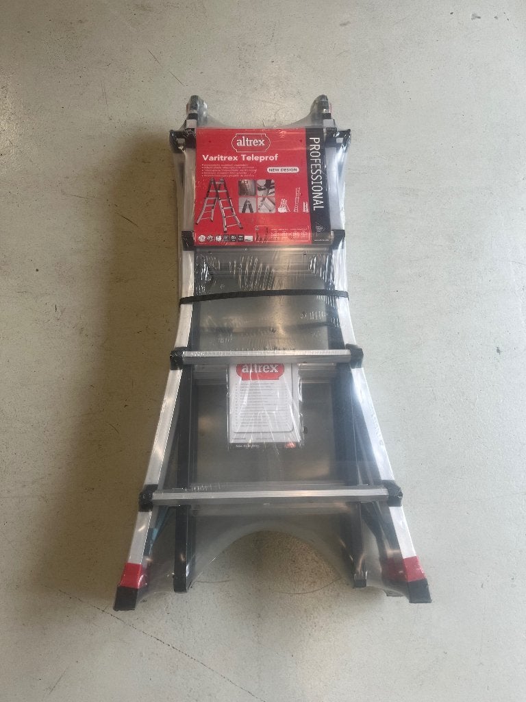 Telescopische vouwladder Altrex Teleprof, Ophalen, Nieuw, Ladder, 4 meter of meer