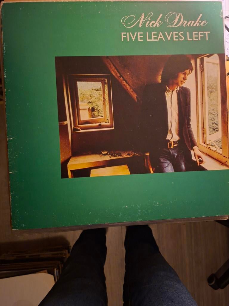 Nick Drake - Five Leaves Left UK 1976 LP Vinyl, Cd's en Dvd's, Vinyl | Pop, Ophalen of Verzenden, Zo goed als nieuw, 12 inch