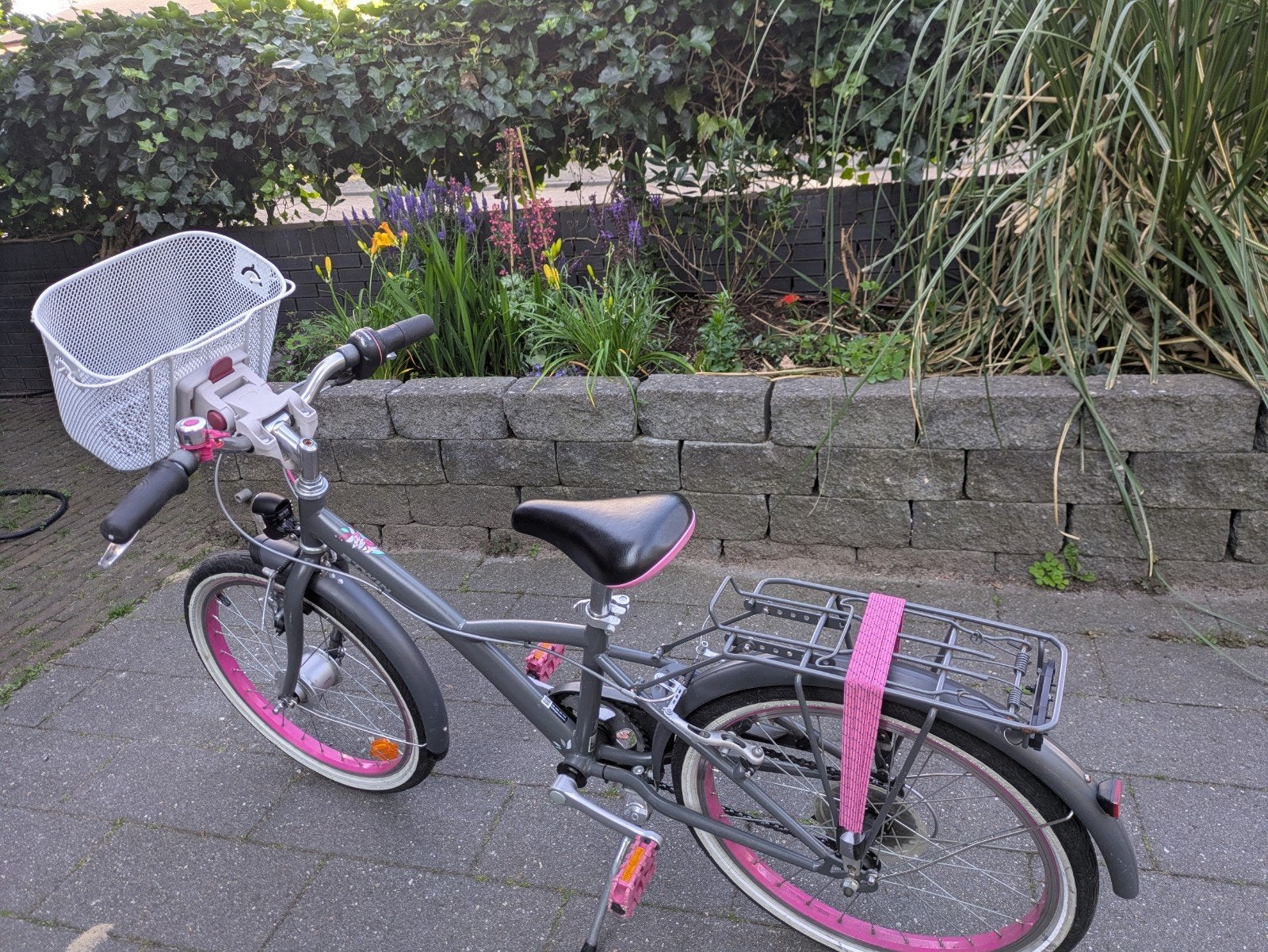 Vrolijke degelijke meisjes fiets, Ophalen, Gebruikt, Versnellingen, BTWIN