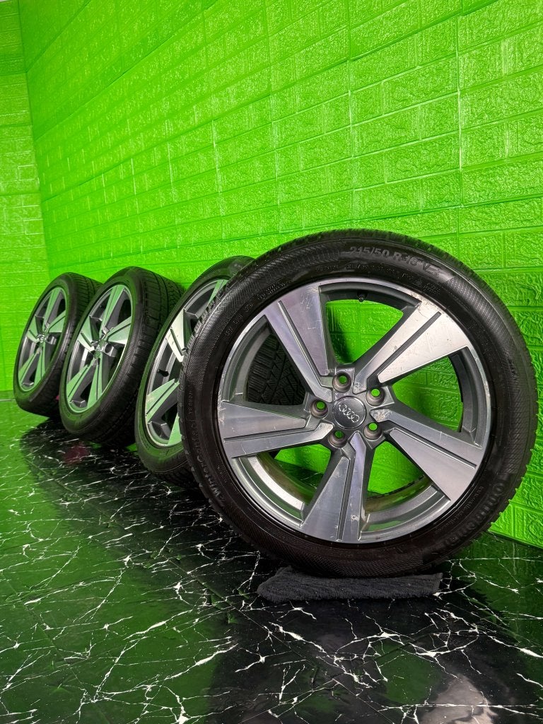 Originele Audi Q2 SQ2 S-Line velgen 18" 5x112 winterset 7mm!, Niet ingevuld, 18 inch, Banden en Velgen, Niet ingevuld