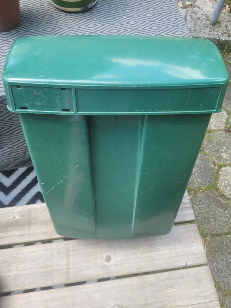 PTT brievenbus, Ophalen, Gebruikt