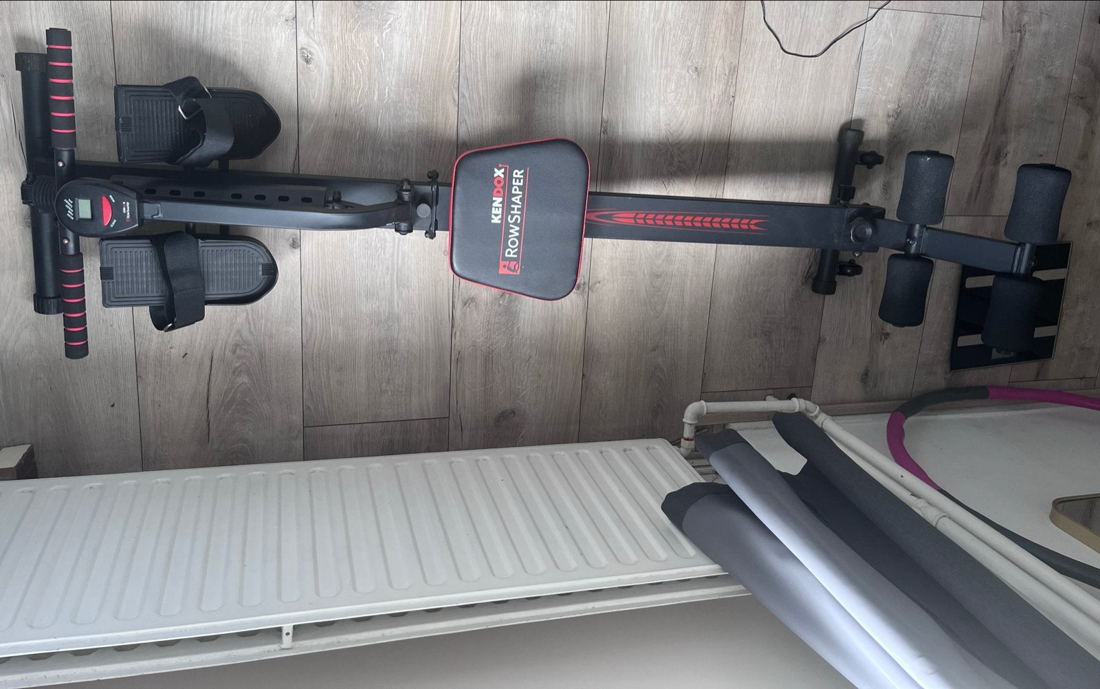 Kettler RowShaper Roeitrainer - Compact en Effectief, Ophalen, Gebruikt, Armen, Metaal