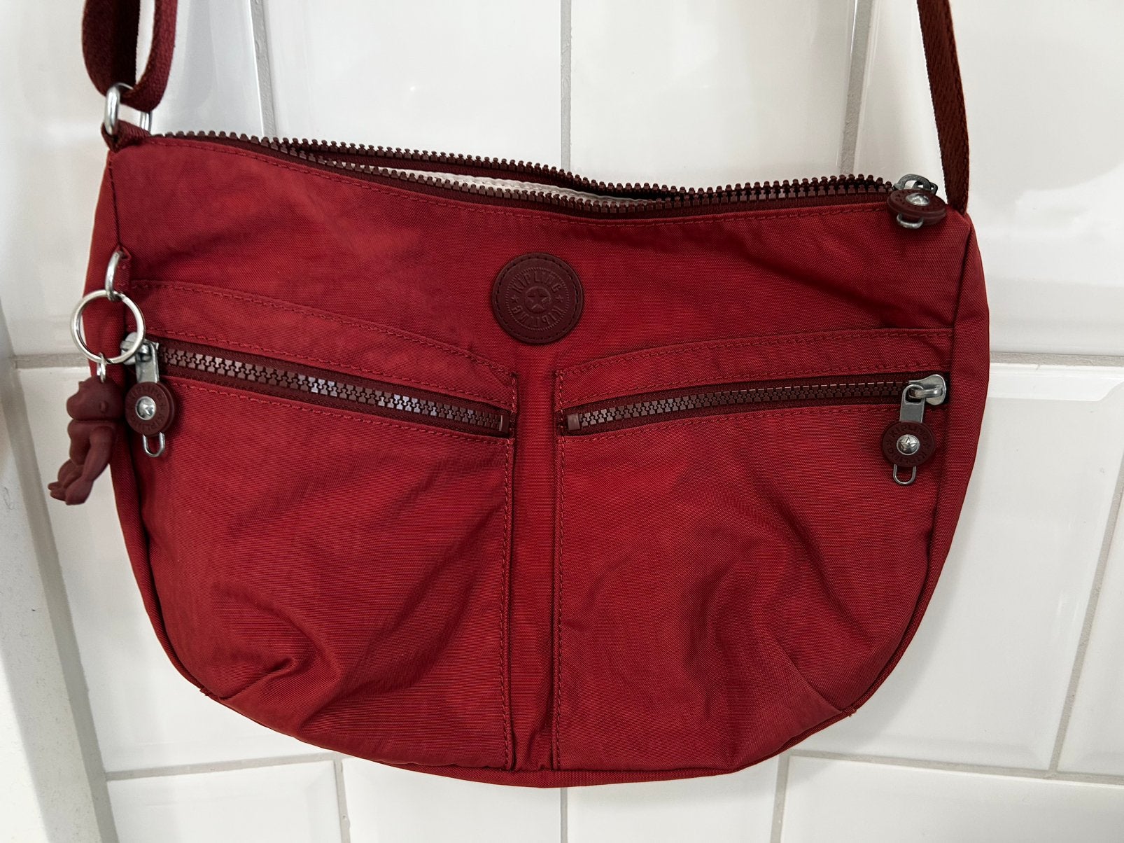 Kipling damestas, Ophalen of Verzenden, Zo goed als nieuw, Rood, Kipling