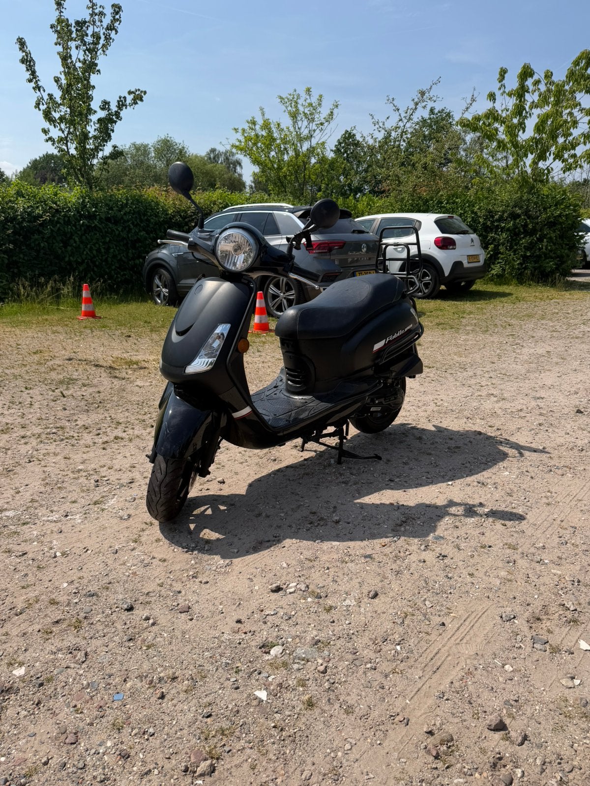 Sym Fiddle 2 Bromscooter 50CC 4T 6800km 54 km/u, Fietsen en Brommers, Scooters | SYM, Zo goed als nieuw, Fiddle, Maximaal 45 km/u