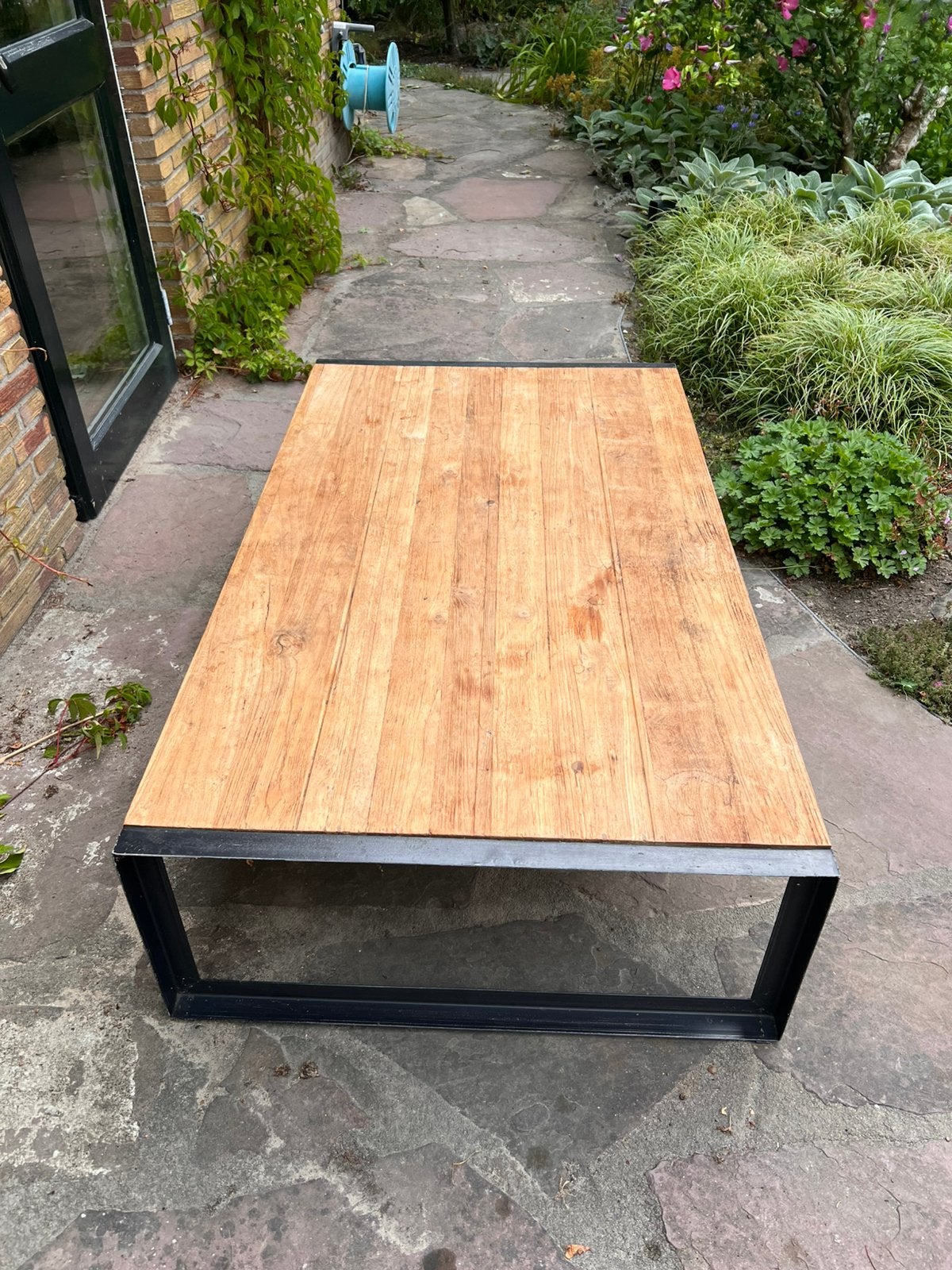 Teaken Salontafel D-Bodhi, Ophalen, Gebruikt, Teakhout, 50 tot 100 cm