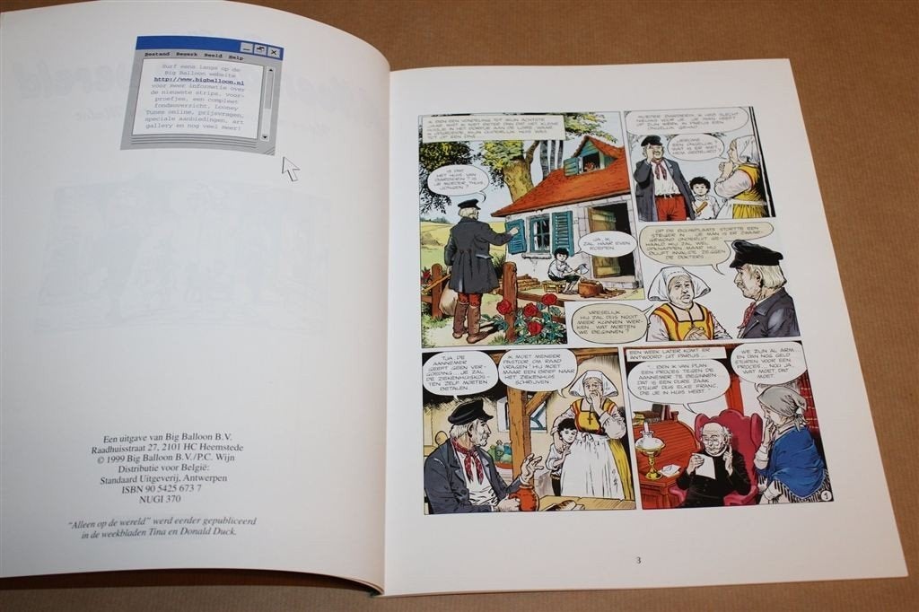 Alleen op de Wereld — Strip van Piet Wijn naar Hector Malot, Eén stripboek, Ophalen of Verzenden, Zo goed als nieuw