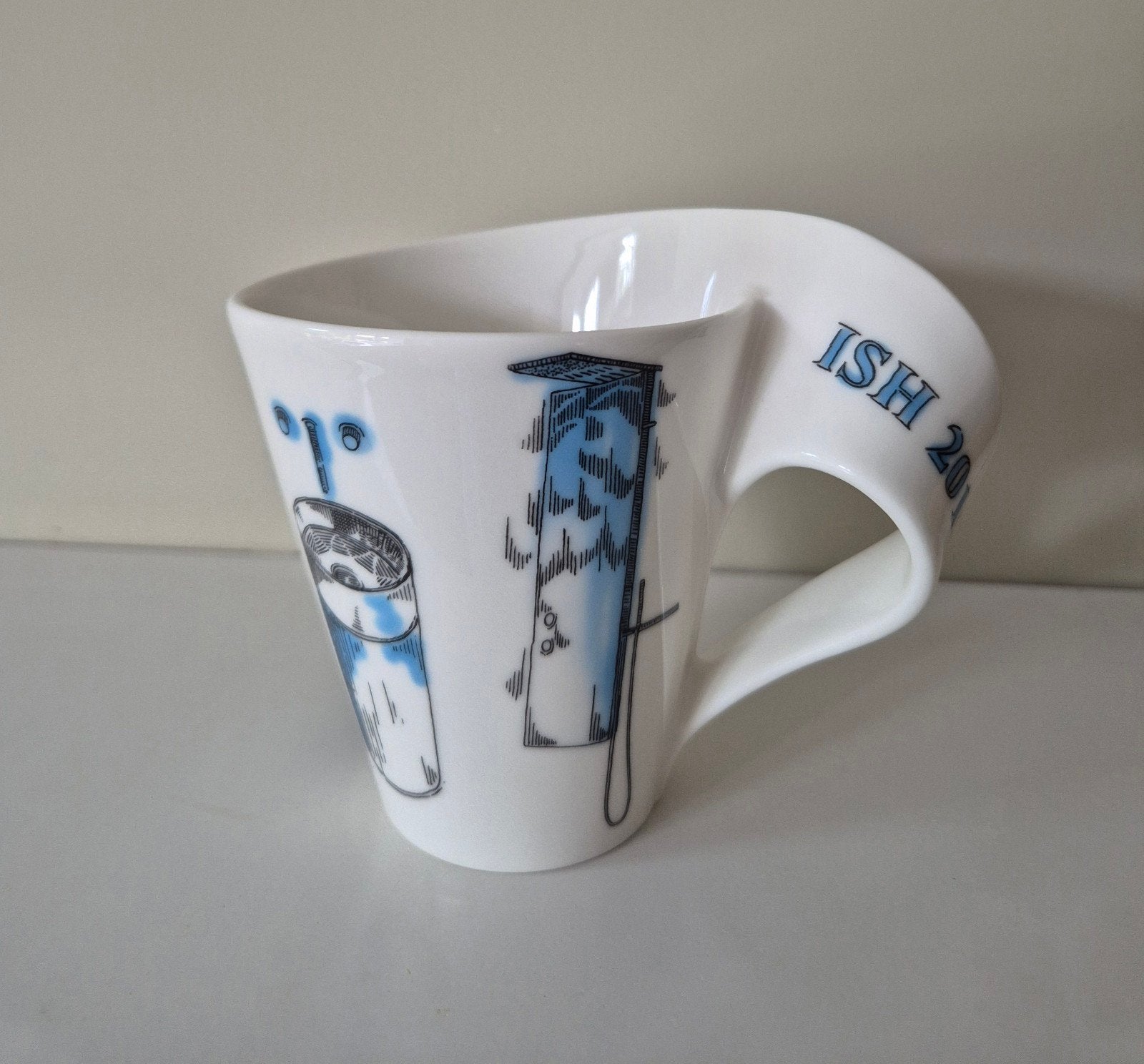 Villeroy & Boch NewWave limited edition-mok, ISH 2015, Villeroy & Boch, Ophalen of Verzenden, Zo goed als nieuw, Overige stijlen