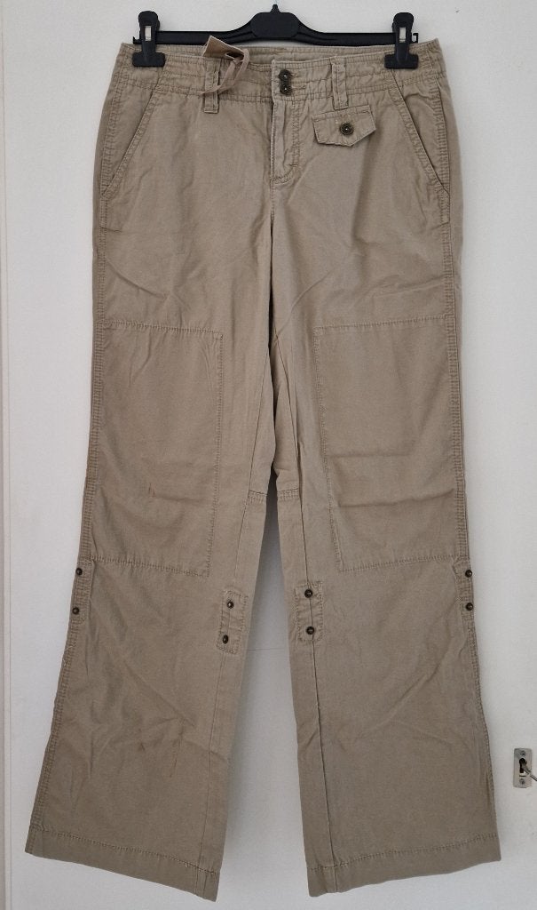 Beige Esprit dames broek maat 38 z.g.a.n., Maat 38/40 (M), Beige, Ophalen of Verzenden, Zo goed als nieuw