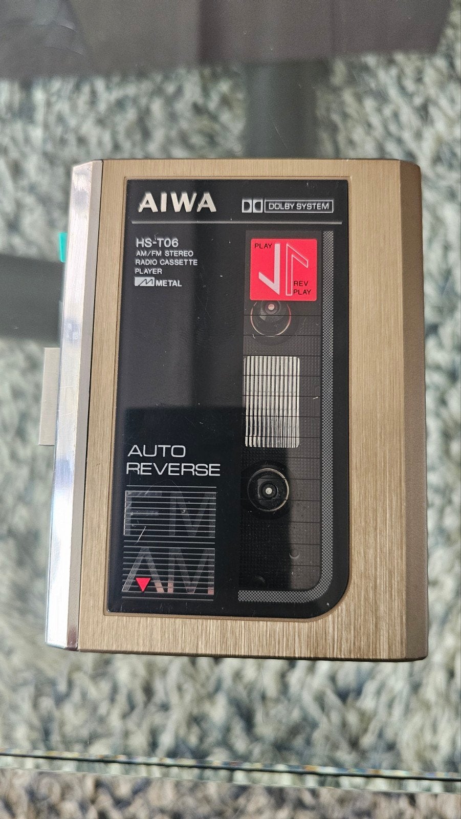 Aiwa HS-T06 Walkman met AM/FM Stereo Radio Cassette Speler, Audio, Tv en Foto, Walkmans, Discmans en Minidiscspelers, Ophalen of Verzenden