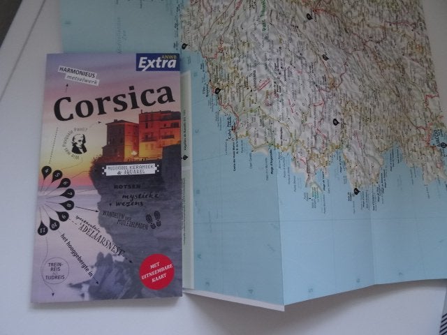Corsica ; anwb extra reisgids met de uitneembare landkaart, Boeken, Reisgidsen, Europa, Ophalen of Verzenden, Zo goed als nieuw