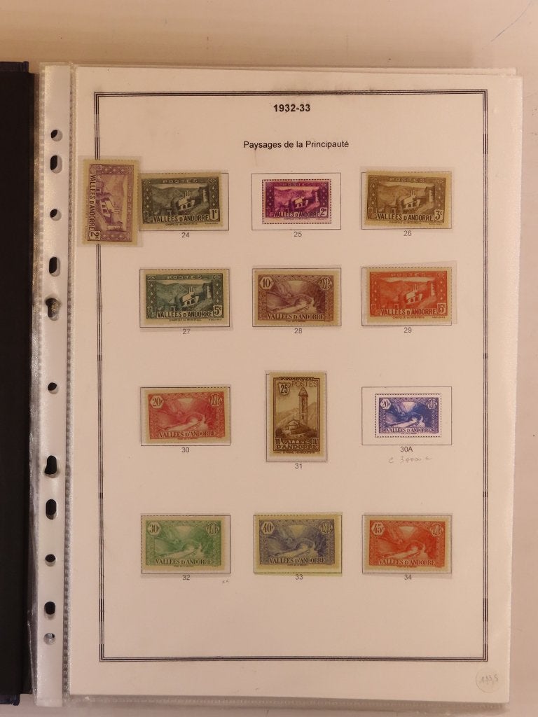 FR.ANDORRA - met beter materiaal - oud tot modern (E739), Ophalen of Verzenden, Buitenland